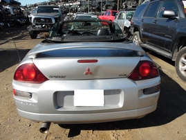 2001 MITSUBISHI ECLIPSE SPYDER GS SILVER 2.4L AT 173822